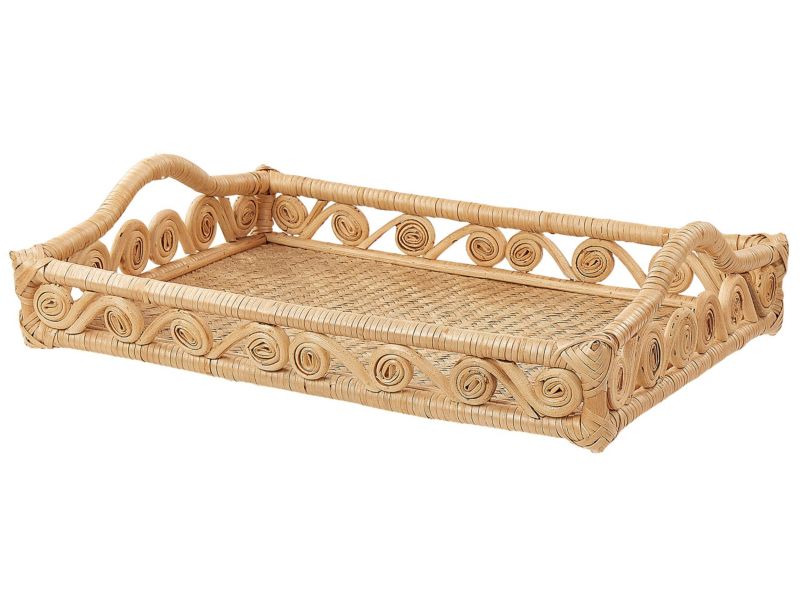 Taca Calayan Rattan Beżowy 1 szt.