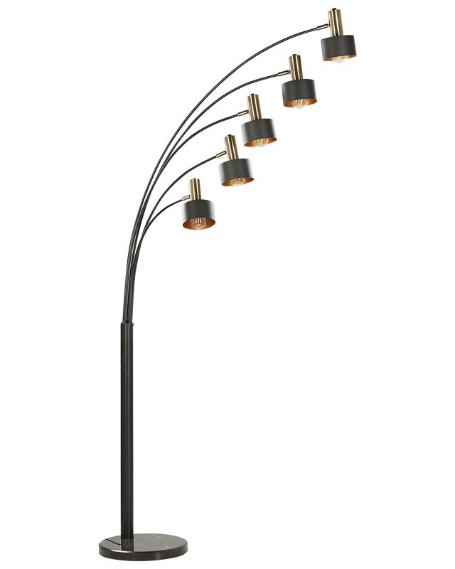 Lampa podłogowa Anbesa Metal Czarny 1 szt.