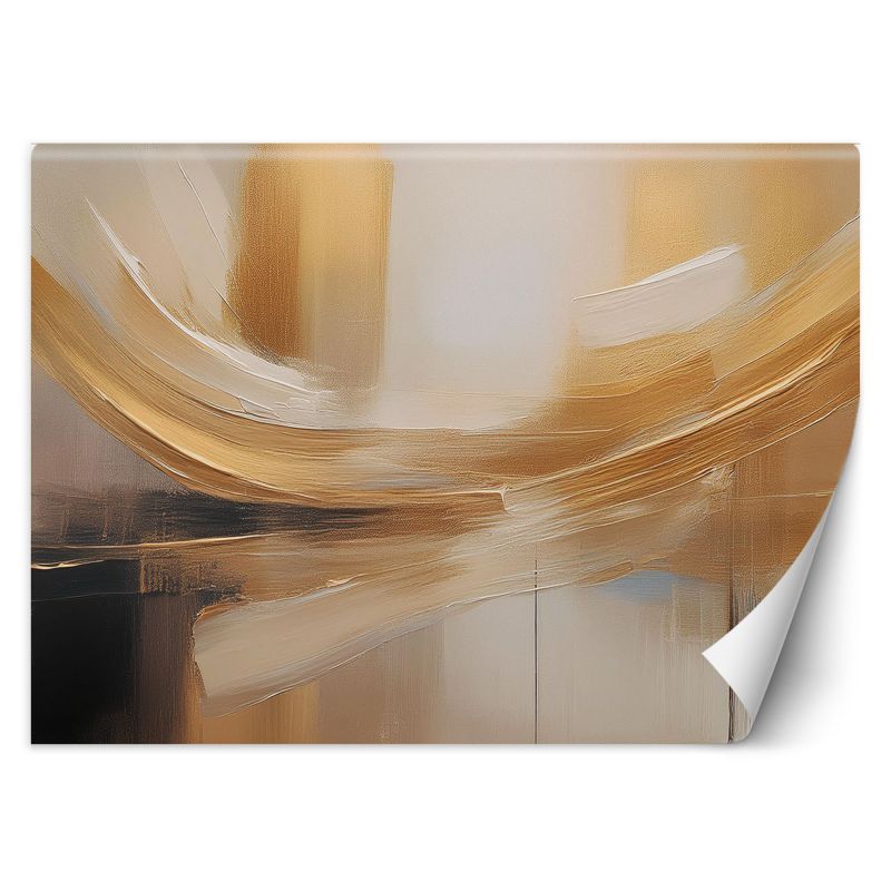 Fototapeta Feeby Malowana Abstrakcja Beżowy 200x140 1 szt