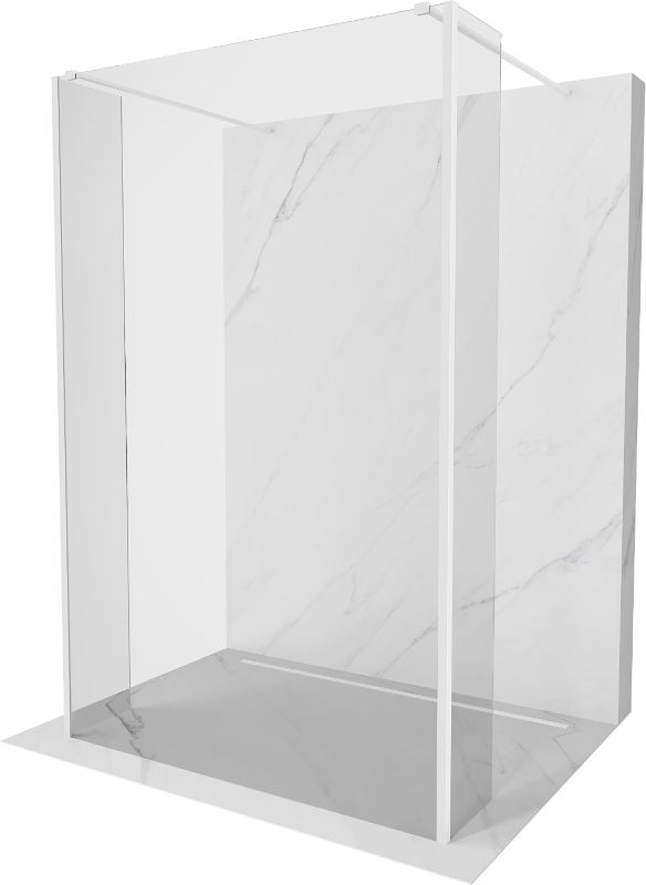 Ścianka prysznicowa Mexen Kioto transparent biała 100x30x30 800-100-030-222-20-00-030 1 szt.