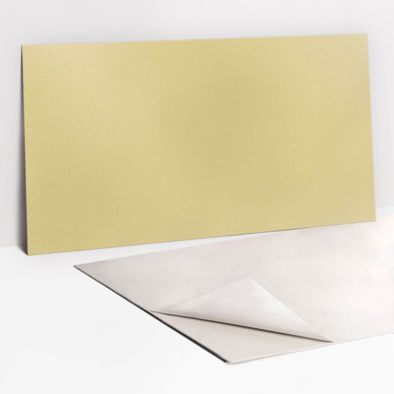 Panel samoprzylepny Tulup Jasno żółty 100x50 cm 1 szt.