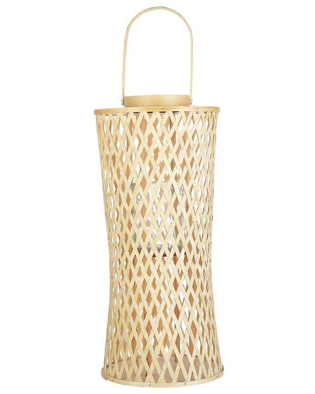 Lampion Mactan Drewno Naturalny 1 szt.