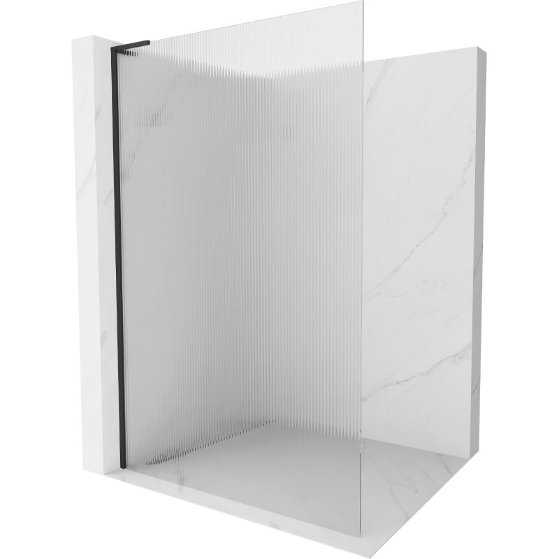 Ścianka prysznicowa Mexen Kioto L czarna 110x200 cm 800-110-103-70-09 1 szt.