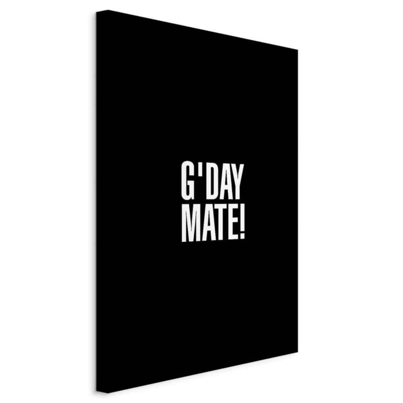 Obraz Artgeist G'day Mate 60 x 90 cm płótno włoskie 1 szt