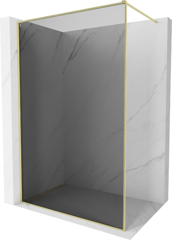 Ścianka prysznicowa Mexen Kioto-XF grafit 160x202 cm 800-160-104-55-40-X1 szt.