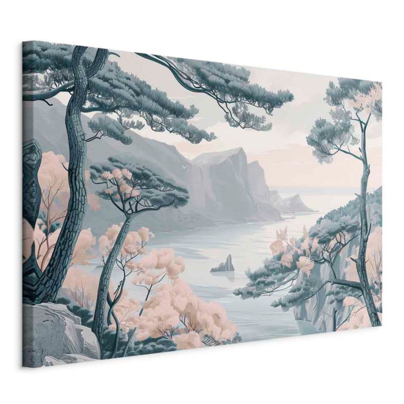 Obraz Artgeist Górzyste wybrzeże 120 x 80 cm flizelina 1 szt