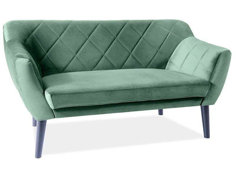 Sofa Signal KARO 2 VELVET zielona dwuosobowa 1 szt