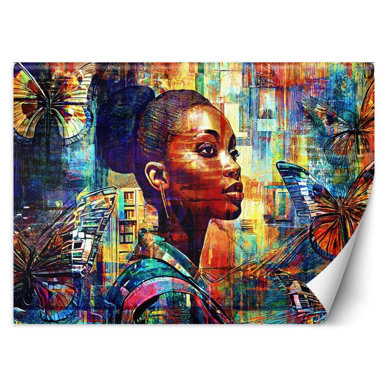 Fototapeta Feeby Afrykańska Kobieta Glamour 200x140 1 szt