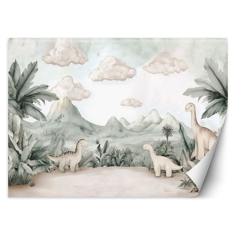 Fototapeta Feeby Dinozaury Jurajski świat w pastelach 400x280 1 szt