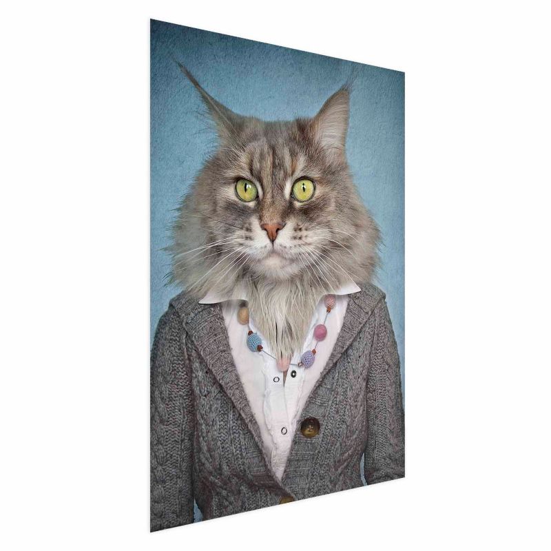 Plakat Artgeist Pani kot 21x30 cm bez ramy 1 szt