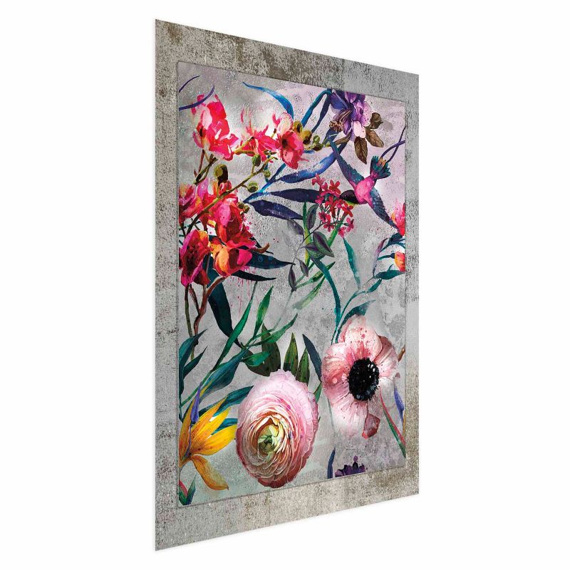 Plakat Artgeist Rustykalne kwiaty 60x90 cm bez ramy 1 szt