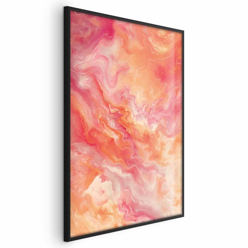 Plakat Artgeist Płomienne Barwy 21x30 cm z ramą czarną 1 szt