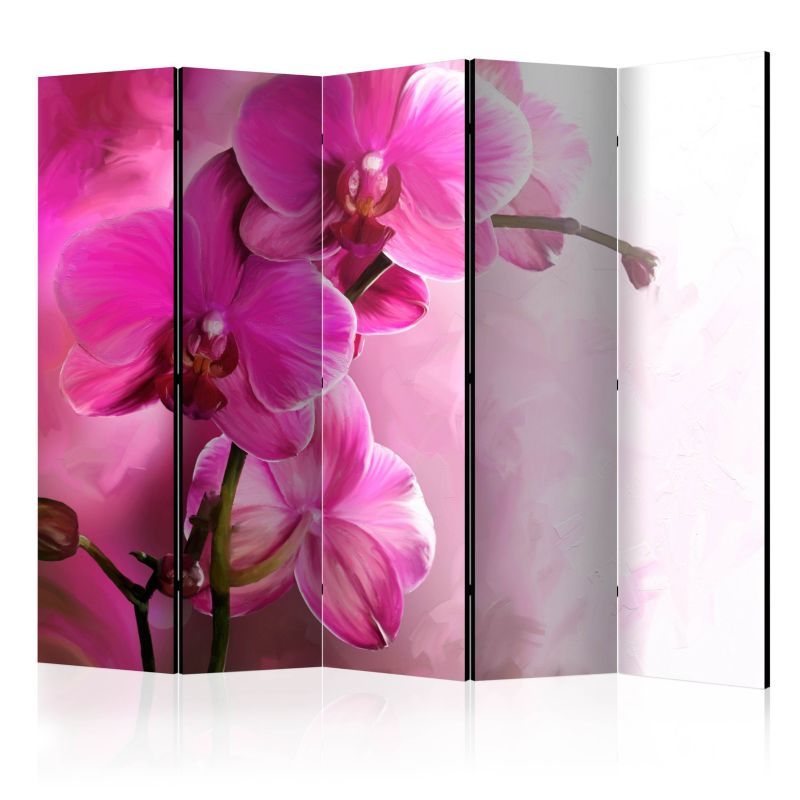 Parawan dwustronny Artgeist Kwiaty 225x172 cm Kwiaty 1 szt