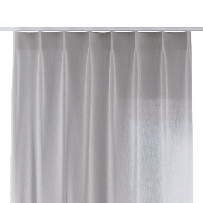 Zasłona na haczykach flex pojedynczych Dekoria 130x245 cm ecru 1 szt.