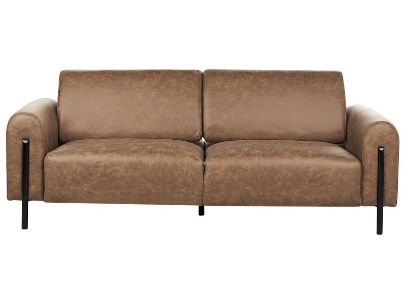 Sofa 3-osobowa brązowa Askim 1 szt.
