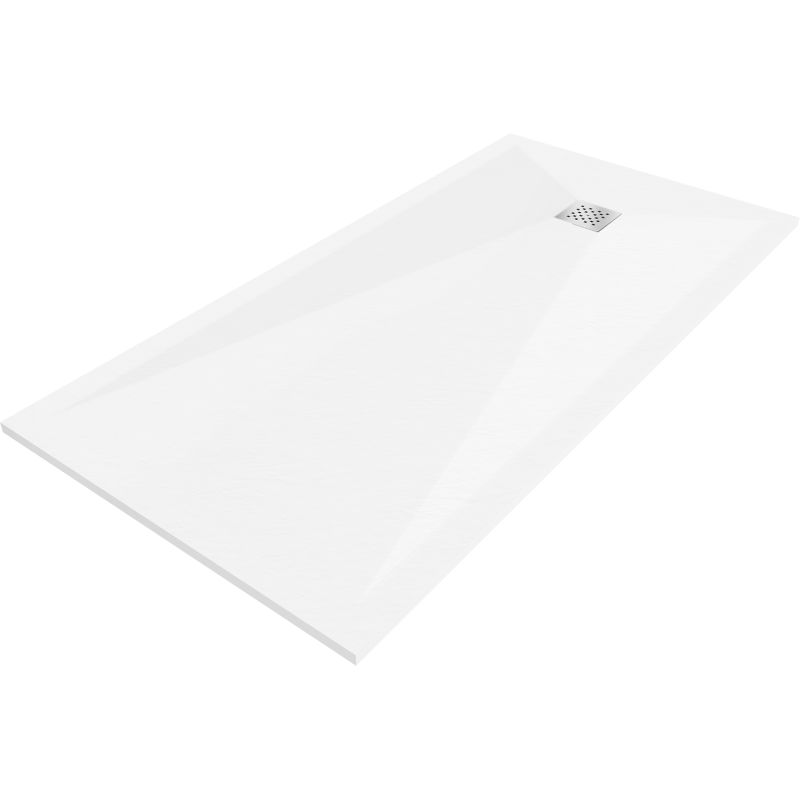 Brodzik prostokątny Mexen Stone+ biały 160x90 cm 1 szt.