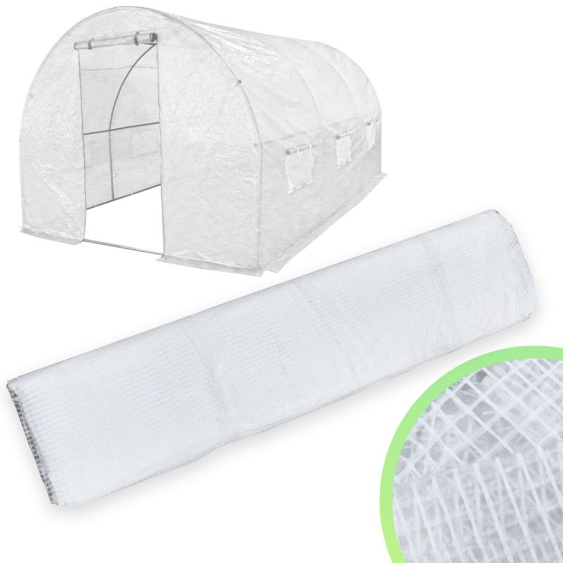 Pokrycie do Tunelu Ogrodowego 2,5x4 Białe UV 1szt.