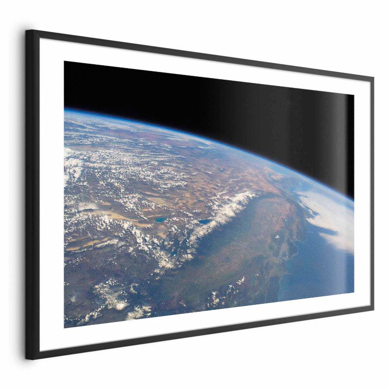 Plakat Artgeist Potęga ziemi 90x60 cm z ramą czarną 1 szt