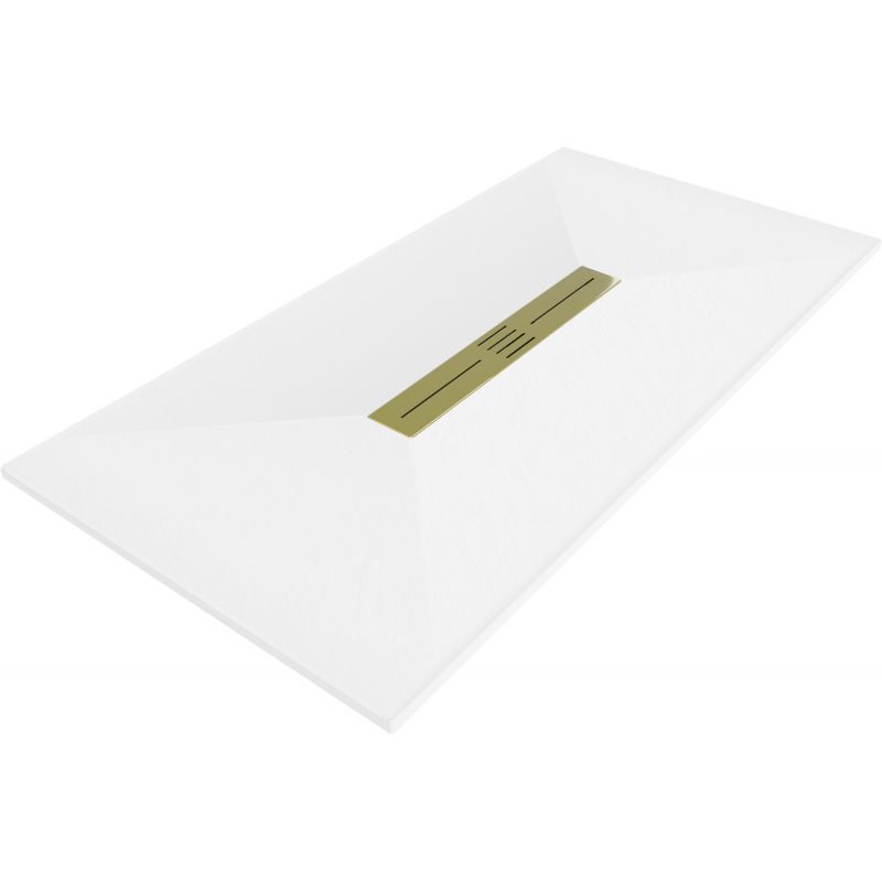 Brodzik prostokątny Mexen Toro biały 160x80 cm 43108016-G 1 szt.