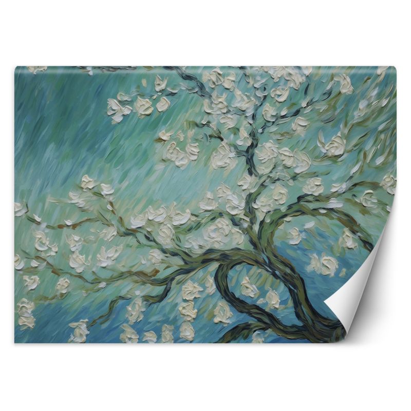 Fototapeta Feeby Kwitnący migdałowiec - V. van Gogh 200x140 1 szt