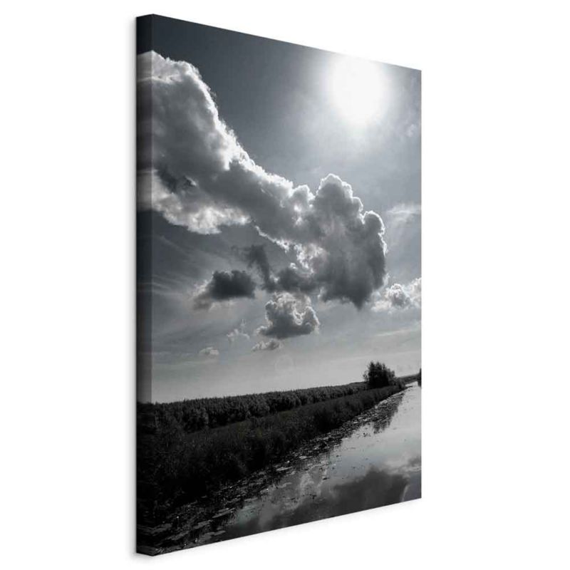 Obraz Artgeist Słońce nad chmurami 20 x 30 cm flizelina 1 szt