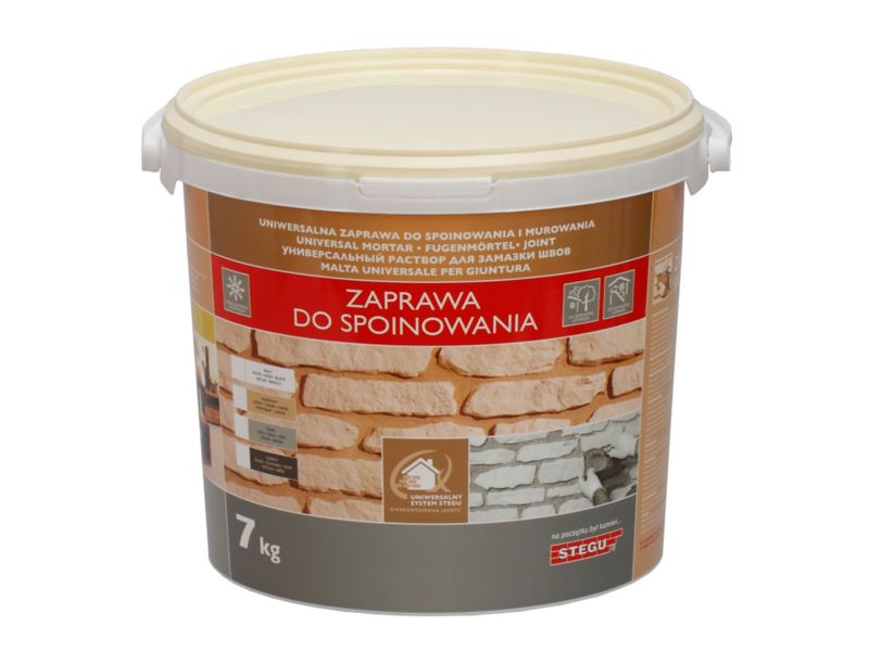 Fuga do płytek Stegu 7 kg biała