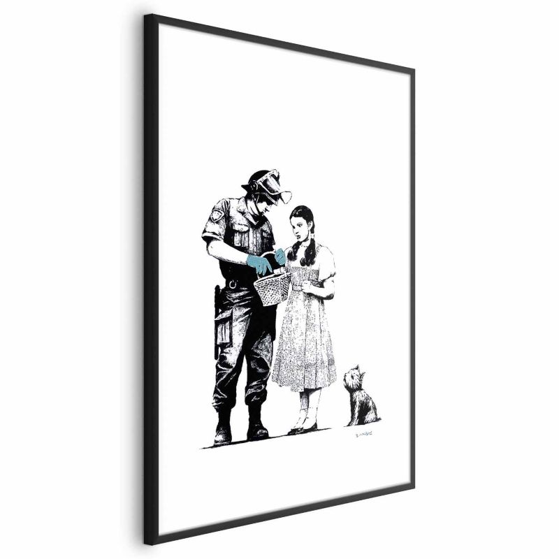 Plakat Artgeist Dorotka 40x60 cm z ramą czarną 1 szt