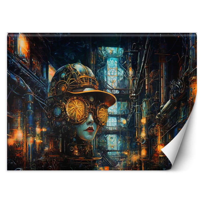 Fototapeta Feeby Kobieta Abstrakcja Steampunk 450x315 1 szt