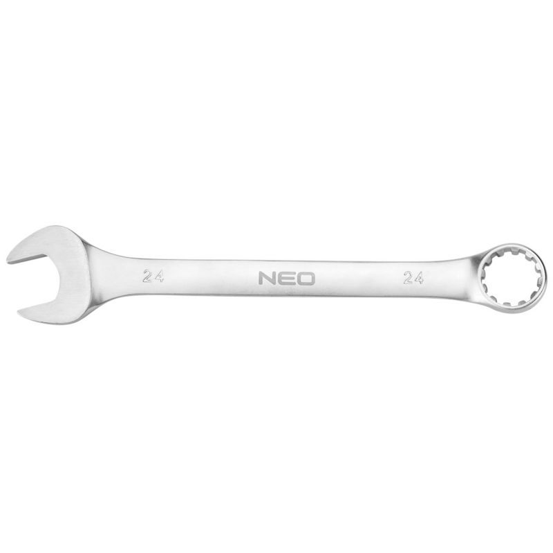 Klucz płasko-oczkowy NEO TOOLS 24 x 280 mm wykończenie satynowe 1 szt.