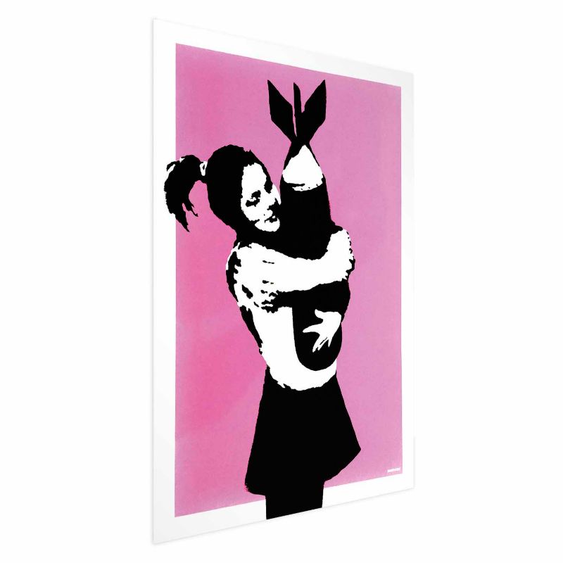 Plakat Artgeist Bombowy uścisk 60x90 cm bez ramy 1 szt