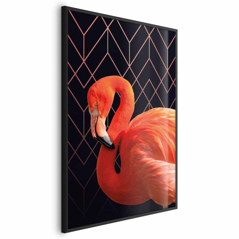 Plakat Artgeist Flaming solo 29,7x42 cm z ramą czarną 1 szt