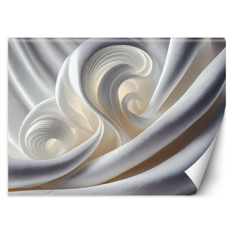 Fototapeta Feeby Biała abstrakcja 3D 350x245 1 szt