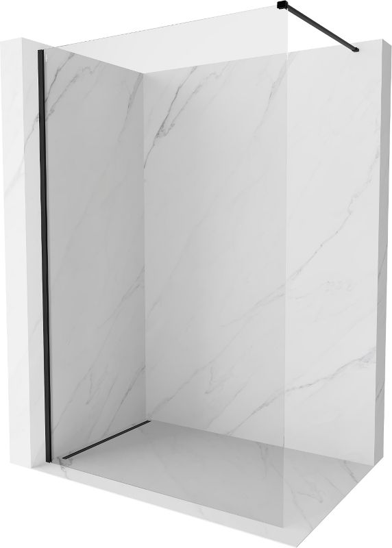 Ścianka prysznicowa Mexen Kioto-X czarna 110x200 cm 800-110-101-70-00-X1 szt.