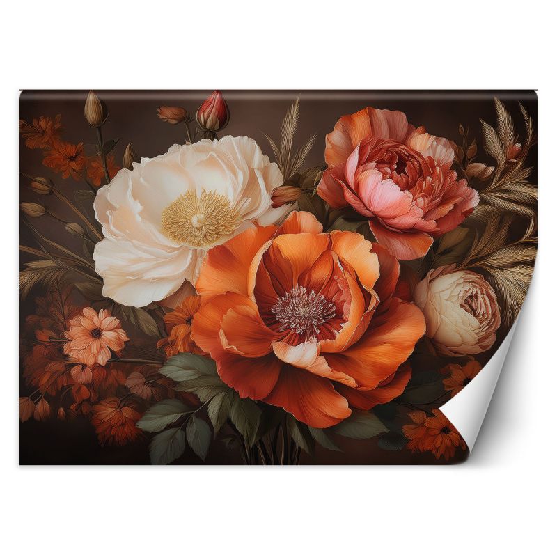 Fototapeta Feeby Natura Botanicals Kwiaty liściaste 200x140 1 szt
