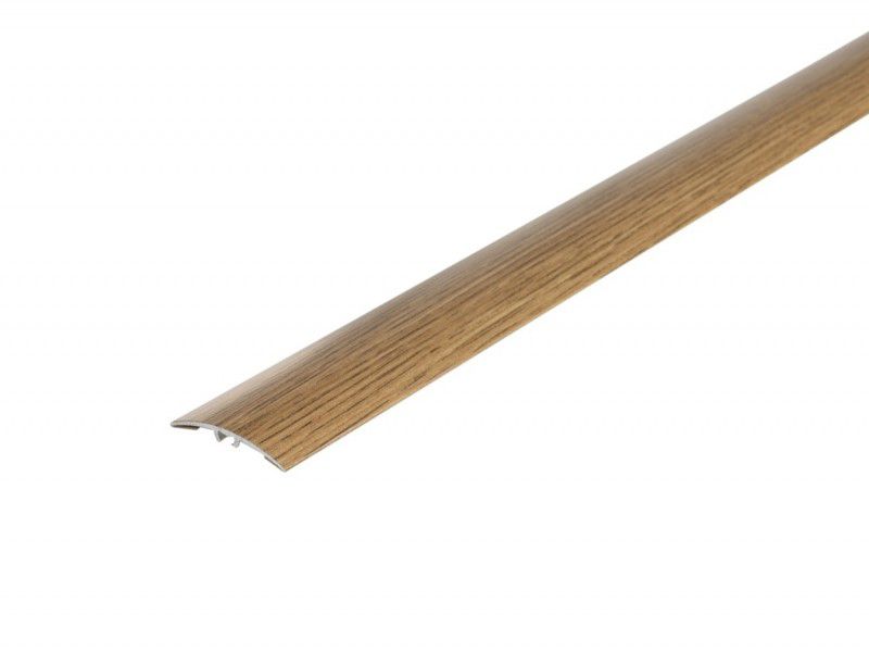 Profil progowy Cezar Dąb 37mm 1,86m aluminiowy 1 szt.