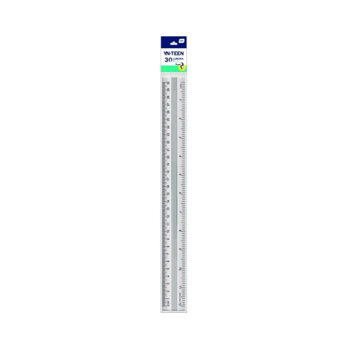 Linijka Aluminiowa 30cm Interdruk