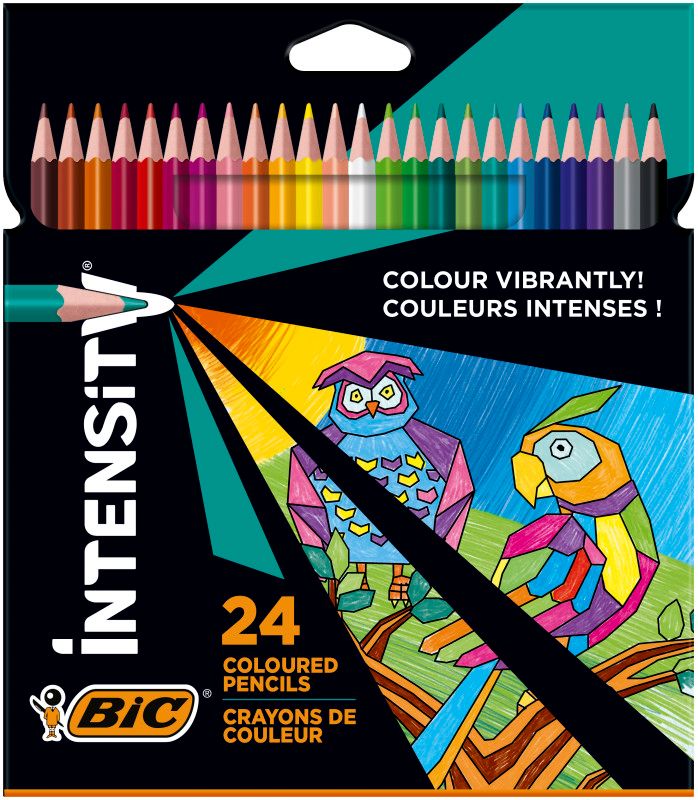 Kredki ołówkowe Color UP 24 kolorów BIC