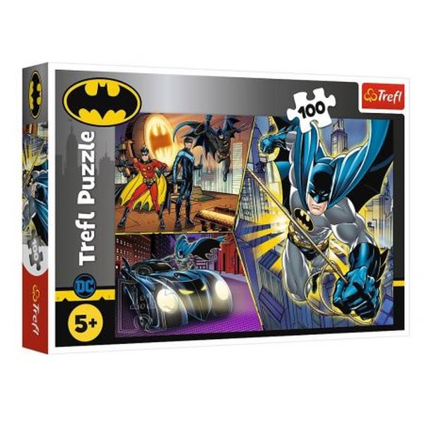 Trefl Puzzle 100 Nieustraszony Batman