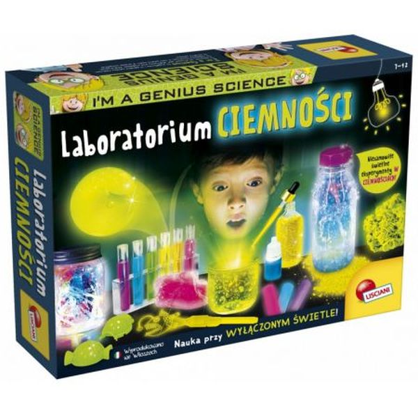 Mały Geniusz Laboratorium Ciemności,I Lisciani Giochi