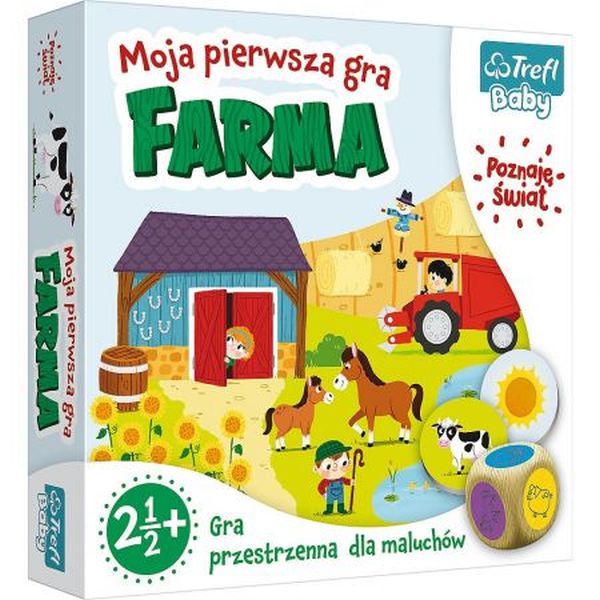 Gra Farma Moja Pierwsza Gra Baby Trefl
