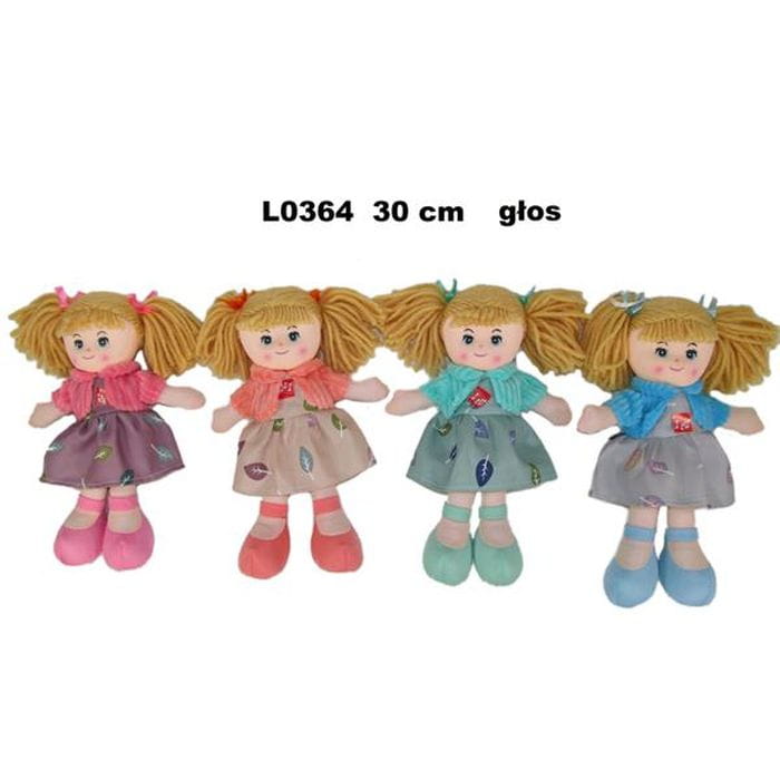 LALKA 4 ASST GLOS 30CM 163028