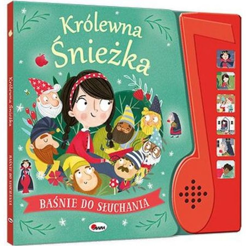 Książeczka BAŚNIE DO SŁUCHANIA KRÓLEWNA ŚNIEŻKA