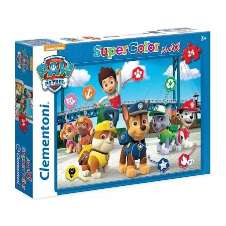 PUZZLE 24 MAXI SUPERCOLOR PSI PATROL @