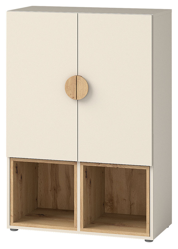 Komoda do pokoju młodzieżowego 80 cm MAGNESIA kaszmir