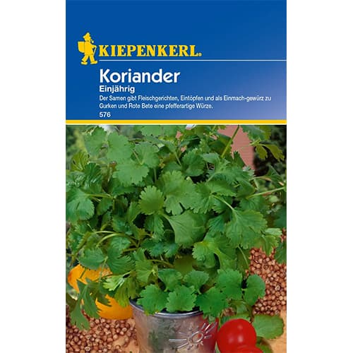 Kolendra siewna - Nasiona. Ilość w opakowaniu: 1 opak - GradinaMax