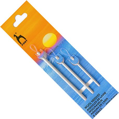igły do wełny z uszkiem PONY 60643 .