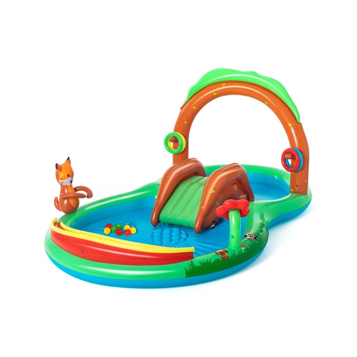 Plac zabaw Woods Play Center 295 x 199 x 130 cm