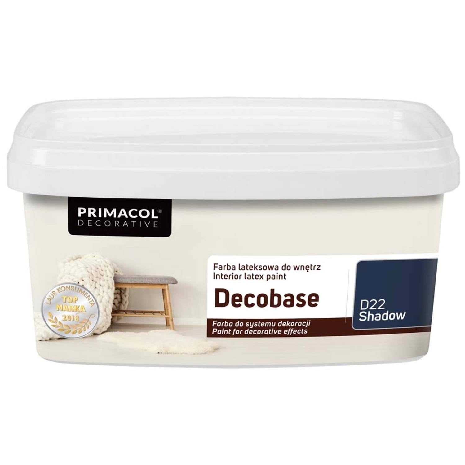 Primacol Emulsja lateksowa Decobase Shadow 1 l