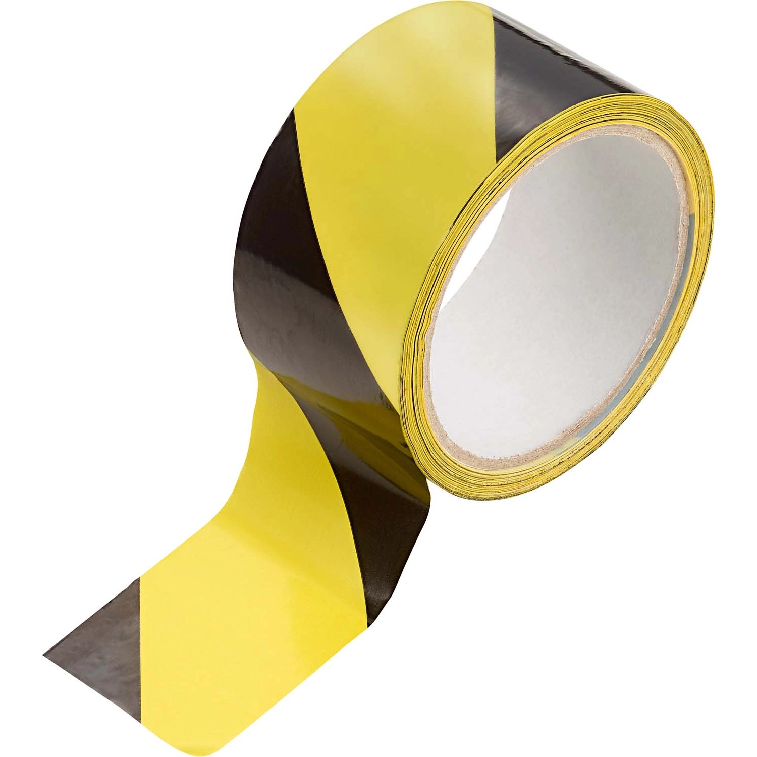 LUX Taśma ostrzegawcza żółto-czarna 33 m x 50 mm
