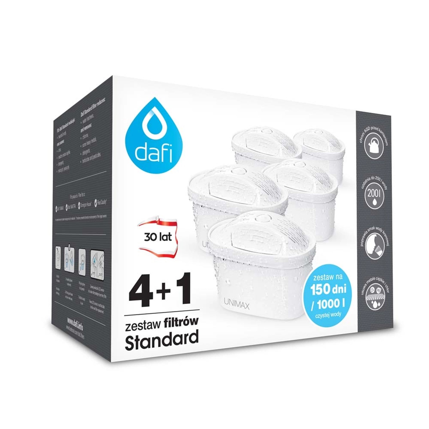 Dafi Filtr wkład Unimax 4+1